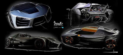 New sports car from Argentina Donto Motor Company Donto P1 photo