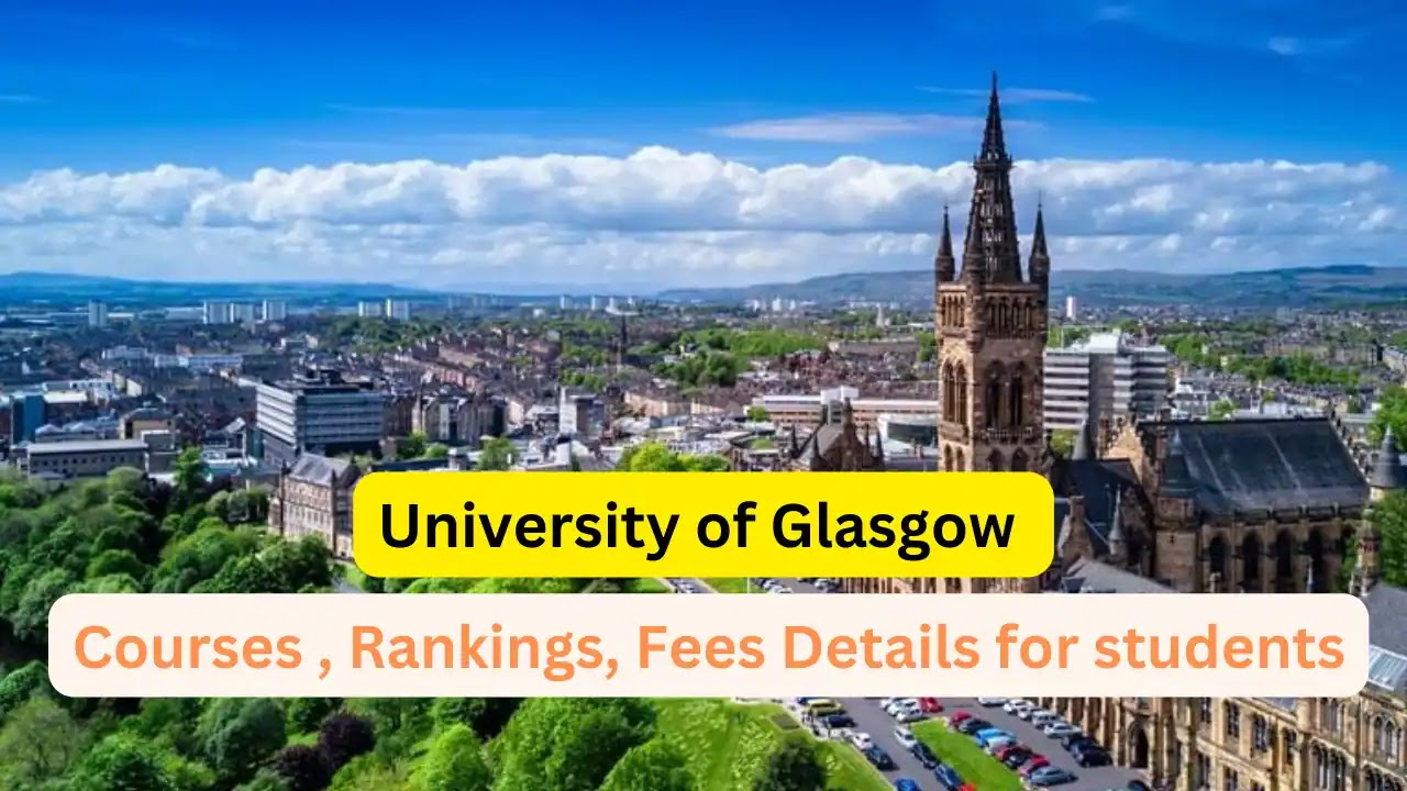 The University of Glasgow, Scotland, UK. A world top 100 university.