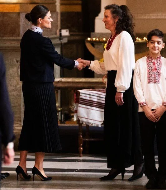 King Carl Gustaf, Queen Silvia, Crown Princess Victoria, Prince Daniel, Prince Carl Philip and Princess Sofia