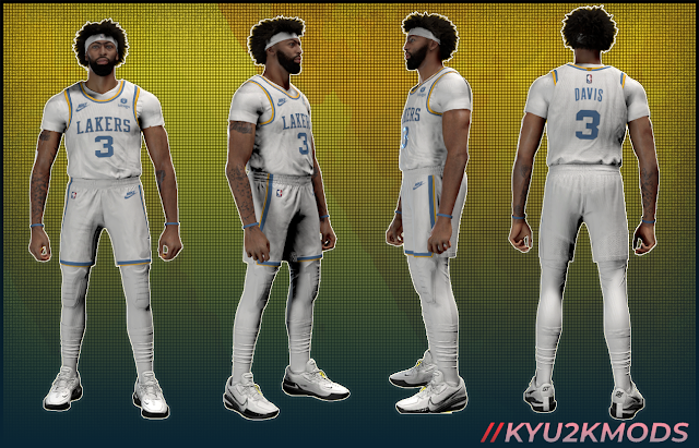 NBA 2K22 Los Angeles Lakers 2022-2023 Classic Jersey by Kyu