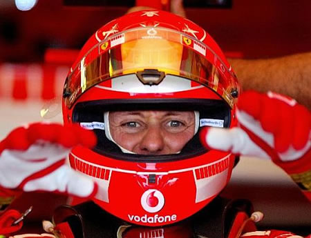 The lovers of Michael Schumacher hot news for you Schuberth the F1 helmet 