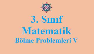 3. Sınıf, Matematik, Bölme Problemleri