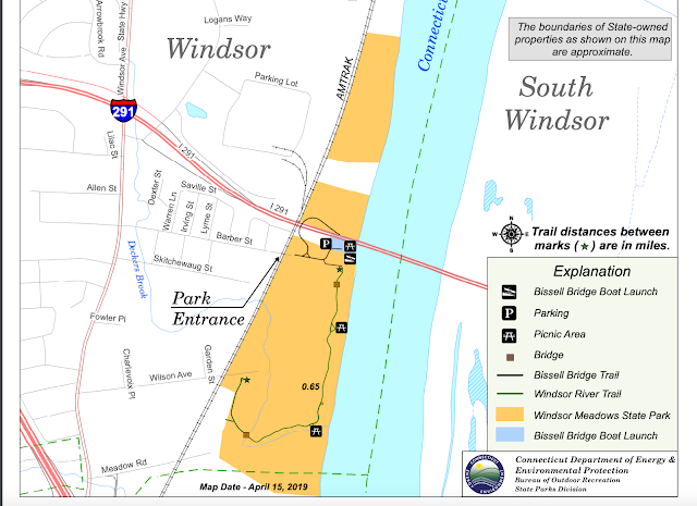Windsor River Trail Map