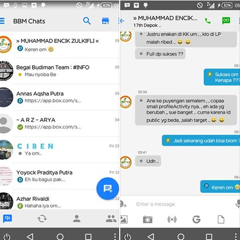 Kumpulan BBM Mod Terbaru Versi 2.13.1.13 2016 - Cocomeong Info