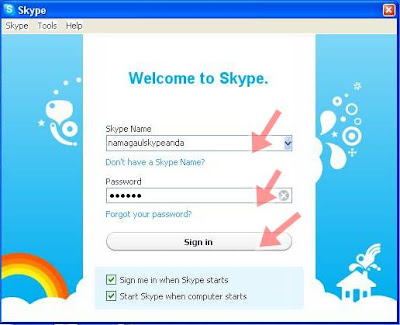 Tutorial Cara Mudah Daftar Skype 
