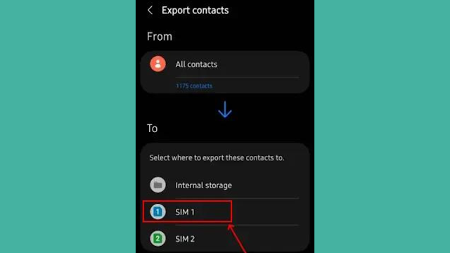 Transfer Contacts from Android to iPhone Using a SIM Card