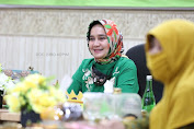 Riana Sari Arinal Halalbihalal Virtual dengan Pengurus Pengajian Al Hidayah se-Provinsi Lampung