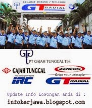 Lowongan Kerja PT Gajah Tunggal (GT)