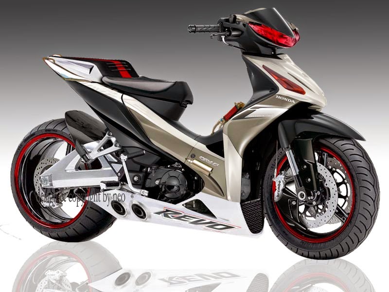 Modifikasi Honda Absolute Revo Terkeren • MyOtomotif