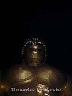 Big Buddha by night at the top of Pratumnak Hill in Pattaya.