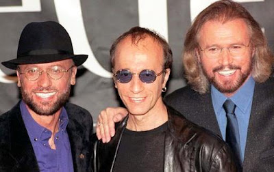 Foto de Bee Gees sonriendo