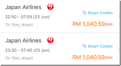 Ctrip flight booking