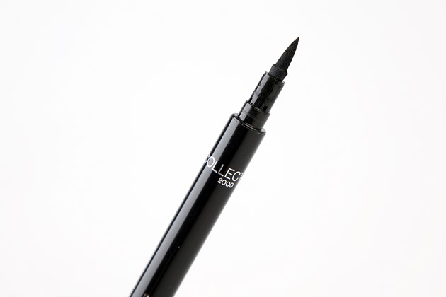 collection 24 hour felt tip eyeliner black review liquid