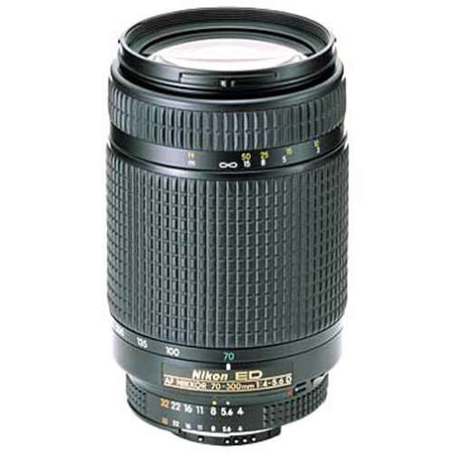 Nikon 70-300mm f/4-5.6D ED AF Nikkor SLR Camera Lens