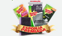 Promoção Esponja Premiada Scotch-Brite esponjapremiada.com.br