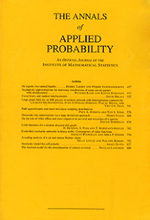 Annals of Applied Probability 1050-5164
