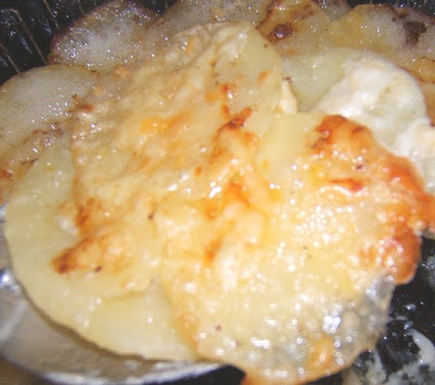 Gratin Dauphinois sin leche