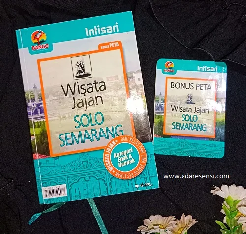 Peta wisata kuliner Solo dan Semarang