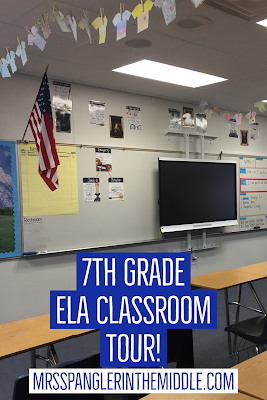 A peek at a 7th grade ELA Classroom with a Harry Potter theme!