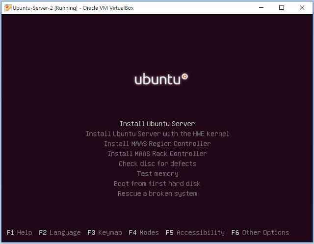 Ubuntu 16.04 installation.