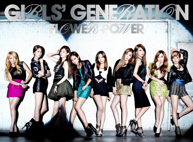 SNSD Girls Generation FLOWER POWER Wallpaper