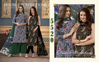Vaishali Suits 5520 Series Camila Crepe Suits wholesale Export