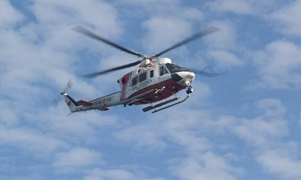  Ιδιωτικό ελικόπτερο κατέπεσε στον Πόρο. Μπλακ άουτ στο νησί - Οι πρώτες εικόνες και βίντεο