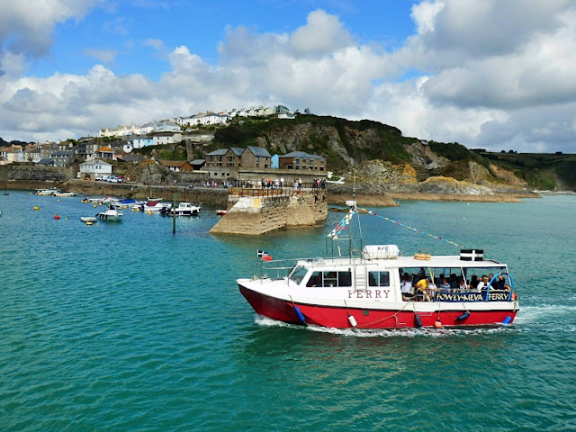 The ferry between Mevagissey and Fowey