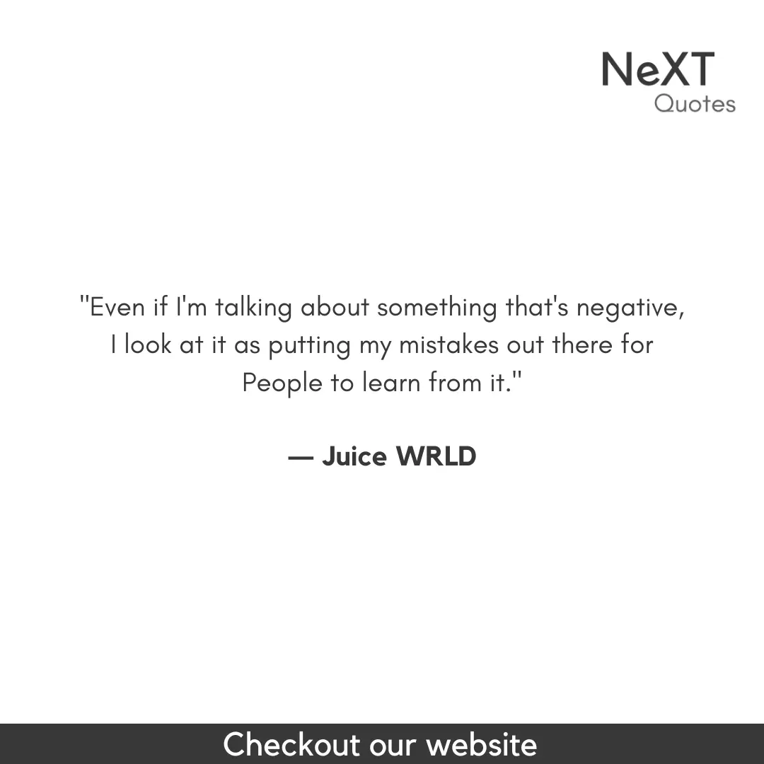 Juice WRLD Quotes