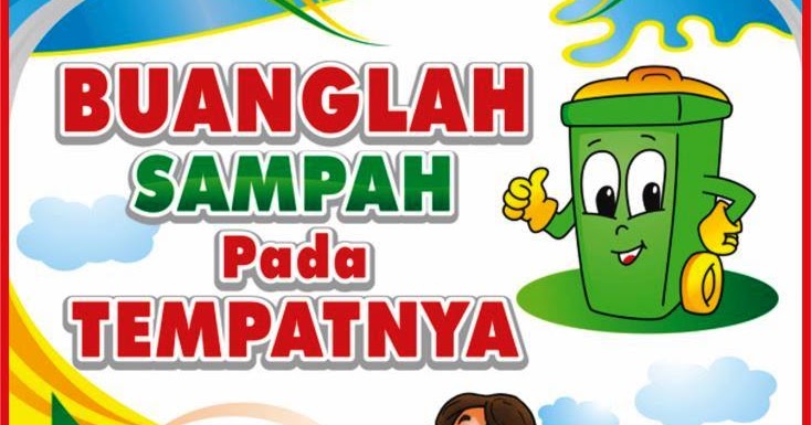 Contoh Gambar Poster Sekolah Gun Contoh