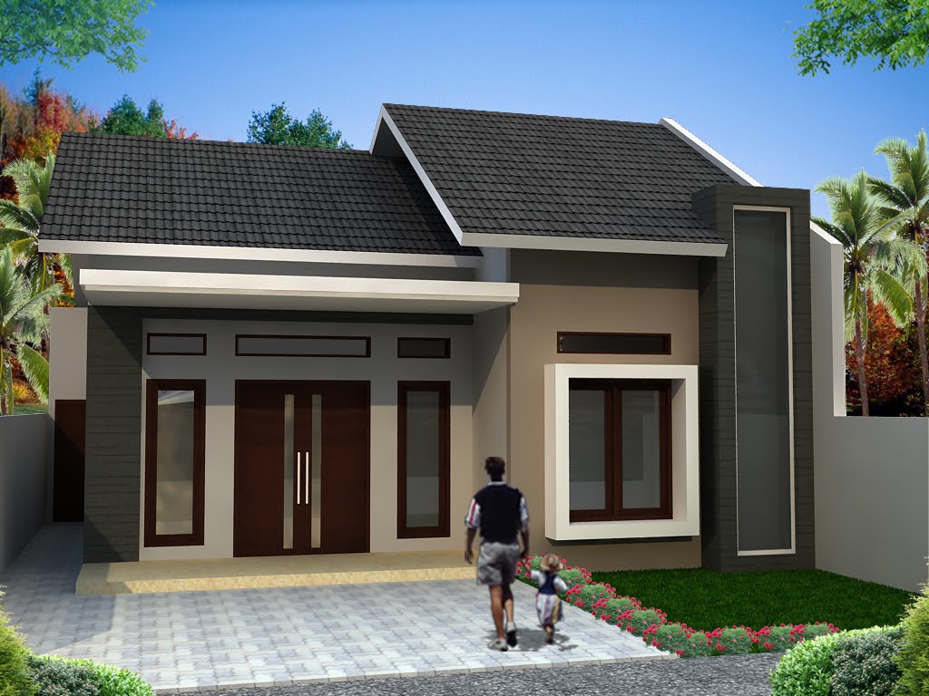  Contoh  Desain Rumah  Sederhana Gambar  Rumah  Minimalis