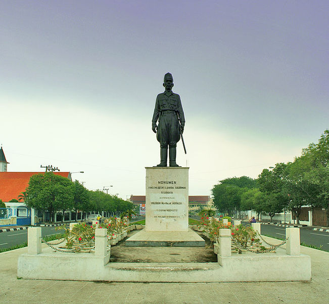 Monumen Jenderal Sudirman di Beberapa Kota Indonesia 