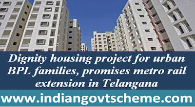 Dignity housing project for urban BPL families