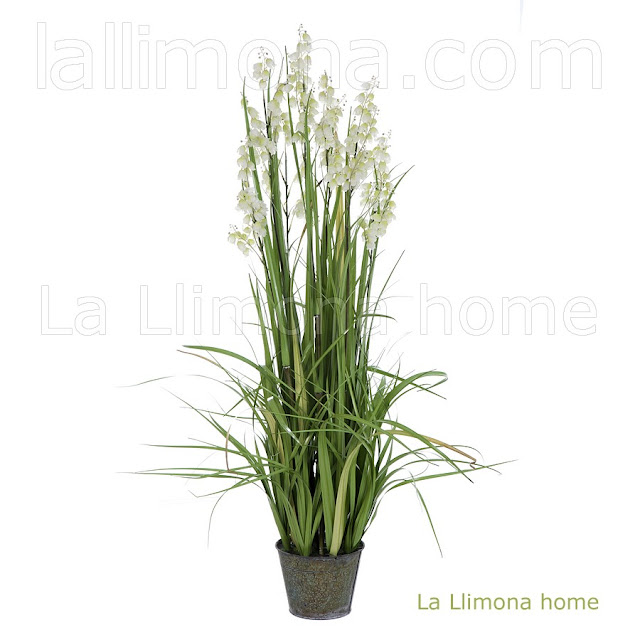 Plantas artificiales con flores. Planta artificial lirio de los valles 110 en La Llimona home