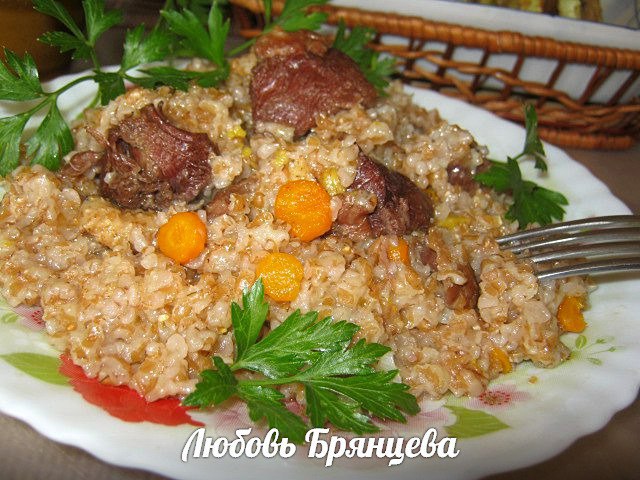 как приготовить пшеничкую кашу с мясом