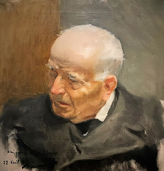 Retrato de Casto Elegido, Cabeza de Anciano, Casto Elegido, Joaquín Sorolla Bastida, Retratos de Joaquín Sorolla, Joaquín Sorolla y Bastida, Joaquín Sorolla, Pintor español, Retratista español, Pintores Valencianos