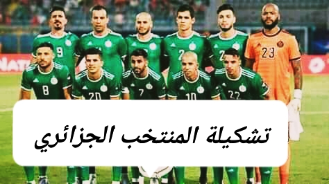 تشكيلة المنتخب الجزائري المتوقعة في الدور الاول من كأس امم افريقيا.