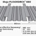 Maja Floor Deck 880