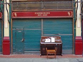 Leadenhall Market piano