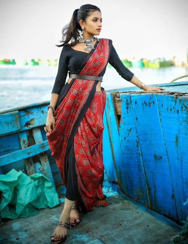 serail Actress Navya Swamy stills