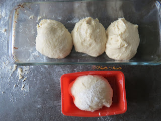 BRIOCHE MOELLEUSE AUX BLANCS D'OEUFS préparation