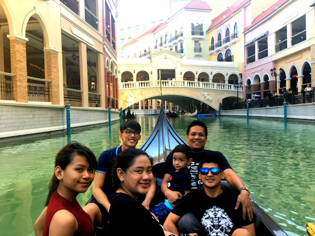 Venice Grand Canal Blog - Gondola Ride at Venice Grand Canal Mall McKinley Hill BGC Taguig