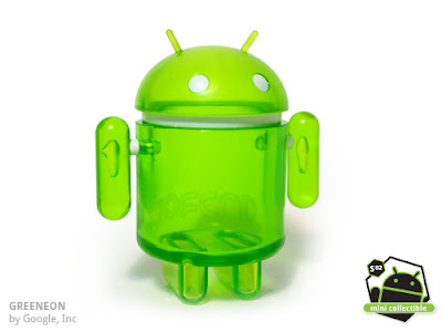 Android Series 02 - Greeneon Vinyl Figure by Google, Inc.