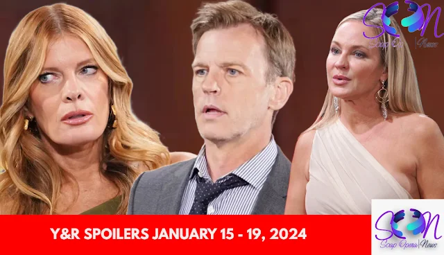 Y&R SPOILERS JANUARY 15 - 19, 2024 The Young and the Restless
