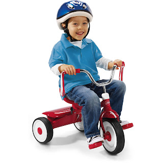 Folding Tricycle for Decreasing Toe Walking