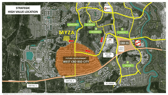 Rumah 700 Jutaan Di BSD City Cluster Myza