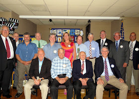 Franklin Rotary Club recently hosted a reunion of Past Presidents. In the photo are (Seated, L to R) Robert Vallee, John Padula, Victor Pisini, and Frank Cussano, and (Standing, L to R) Dan Gentile, Dr William Koplin, Archie Acevedo, Edward Hick, Francis McKeowen, Julie Rougeau, Steven Crowley, Bruce Healey, Gary Mccarraher, Dr Jeffrey Morrill, and Richard Cornetta