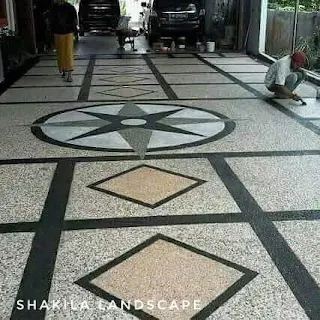 Harga pasang batu lantai sikat surabaya