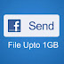 How to send large files via Facebook