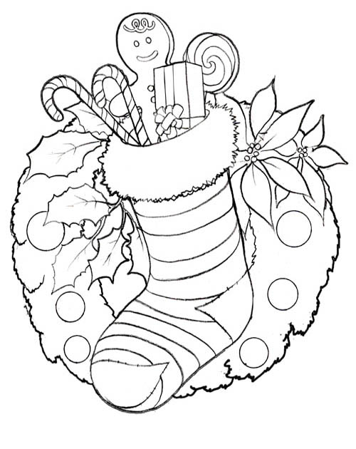 Christmas Printable Coloring Pages